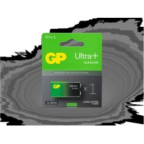 Батарейка GP Ultra PLUS Alkaline Крона 9V, 6LF22, (1604AUP21-SB1), 1шт. у пачці