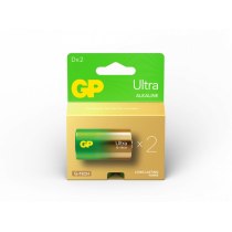 Батарейка GP ULTRA Alkaline D 1.5V, LR20 (13AU21-SB2), 2 шт. у пачці