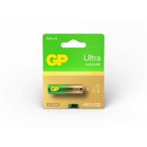Батарейка GP ULTRA Alkaline AA 1.5V, LR6 (15AU21-SB4 ), 4 шт. у пачці