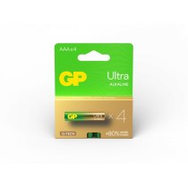 Батарейка GP ULTRA Alkaline AAА 1.5V, LR03 (24AU21-SB4), 4 шт. у пачці