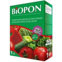 Добриво гранульоване для овочів ТМ Biopon, 1кг