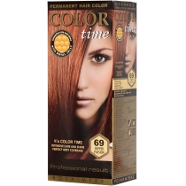 Фарба для волосся Color Time № 69 (мідна пристрасть)