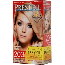 Крем-фарба №203 для волосся vip`s Prestige Бежевий блондин 100мл