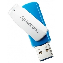Флеш-пам'ять Apacer AH357 32GB USB (AP32GAH357U-1) Blue/White