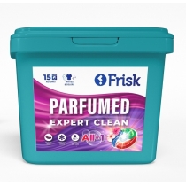 Капсули для прання універсальні Frisk EXPERT CLEAN Parfumed 15 шт