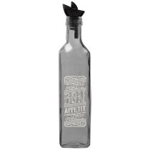 Пляшка для олії Herevin Transparent Grey White Bon Appetit 0.5 л (151431-146)