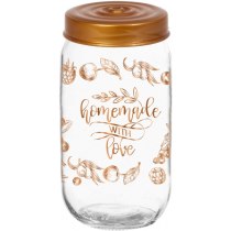 Банка Herevin Decorated Jam Jar-Homemade With Love 1 л