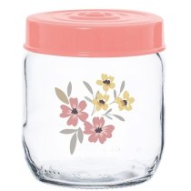 Банка Herevin Pink Flowers 0.425 л (171341-075)