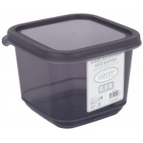 Контейнер для сипучих Violet House 0297 Transparent Black 0.5 л