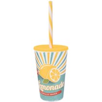 Склянка з трубочкою Herevin Lemonade 0.65 л (161948-027)