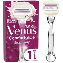 Станок для гоління ТМ GILLETTE VENUS ComfortGlide З запахом солодких ягід 2 змінними касетами