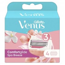 Змінні касети для гоління ТМ GILLETTE VENUS ComfortGlide SPA Breeze 4 шт