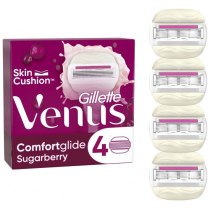 Змінні касети для гоління ТМ GILLETTE VENUS ComfortGlide З запахом солодких ягід 4шт