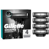 Змінні касети для гоління ТМ GILLETTE MACH3 Деревне Вугілля 4шт