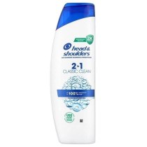 HEAD & SHOULDERS Шампунь та бальзам-ополіскувач проти лупи 2в1 Основний догляд 330мл