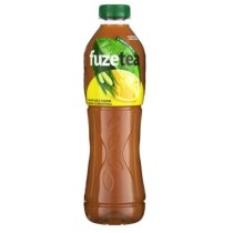 Чай холодний Fuze tea чорний зі смаком лимона та лемонграса, 1 л