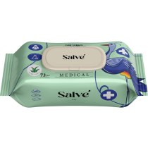 Серветки вологі медичні Salve 72 шт.
