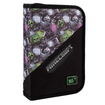 Пенал твердый YES одинарный с клапаном HP-03 Minecraft