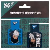 Закладки магнітні Yes "Anime boy", 2шт