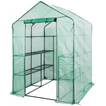 Парник складной Neo Tools 195х143х143, 4 полки, ПЭ пленка 135г, зеленый