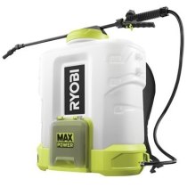 Опрыскиватель аккумуляторный Ryobi RY36BPSA-0 MAX POWER 15л 36В 0.6-2.5л•мин комплект насадок 5.8кг