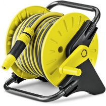 Котушка для шланга Karcher, HR 25 зі шлангом 1/2" PrimoFlex 15 м, 4 конектори "Plus", адаптер на кра