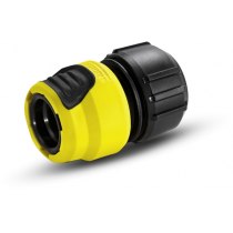 Конектор для шланга Karcher "Plus", 1/2"-5/8"-3/4", б/упак, універсальний з аквастопом