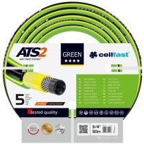 Шланг садовый Cellfast GREEN ATS 3/4" 50м 5 слоев до 30бар -20…+60°C