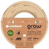 Шланг садовый Cellfast GROW 1/2" 25 м 4 слоев до 27бар -20…+60°C