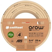 Шланг садовый Cellfast GROW 3/4" 25 м 4 слоев до 27бар -20…+60°C