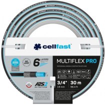 Шланг садовый Cellfast MULTIFLEX PRO 3/4" 30м 6 слоев до 35бар -20…+65°C