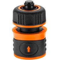 Конектор для шланга Neo Tools 1/2", з аквастопом, двокомпонентний
