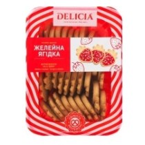 Печиво здобне "Желейна ягідка" 300г  5шт/уп