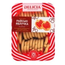 Печиво здобне Райські яблучка зі смаком вишні 350г  5шт/уп