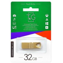 Флеш-драйв USB 32GB T&G металева серія 117 золото