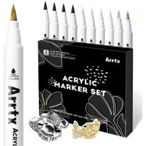 Акриловые маркеры Arrtx AACM-0500-10A, 10 шт