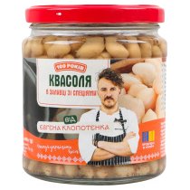 Фасоль деликатесная белая со специями 100 Років 460 г