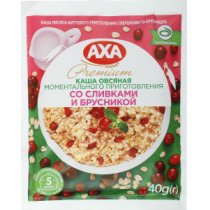 Каша АХА з вершками та брусницею 40 г