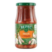 Фасоль Верес с грибами с/б 500 г