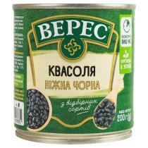 Фасоль Верес нежная черная ж/б 200г