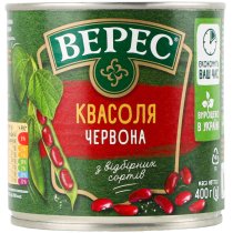 Фасоль Верес красная ж/б 400 г