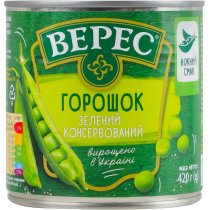 Горошек Верес зеленый ж/б 420 г