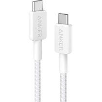 Кабель Anker 322 USB-C to USB-C - 1.8m Nylon White