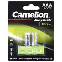 Акумулятор Camelion NH-AAА 800АRBP2  Ni-MH Always Ready  HR03 AAA 800mAh BP3
