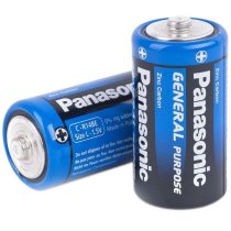 Батарейка PANASONIC R14 General Purpose коробка 1х2 шт