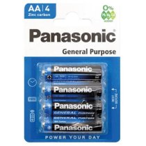 Батарейка PANASONIC R6BE-4BP АА General Purpose блістер 1x4 шт