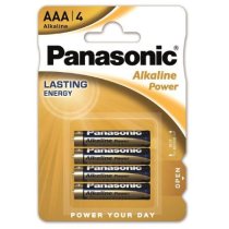 Батарейка PANASONIC LR03 ААА  Alkaline Power 1x4 шт