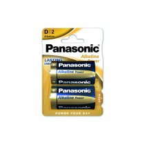 Батарейка PANASONIC LR20 Alkaline Power 1x2 шт