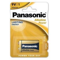Батарейка PANASONIC 6LR61 Alkaline Power 1x1 шт, шт