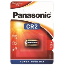 Батарейка PANASONIC  CR-2 Lithium  3V, 1x1 шт